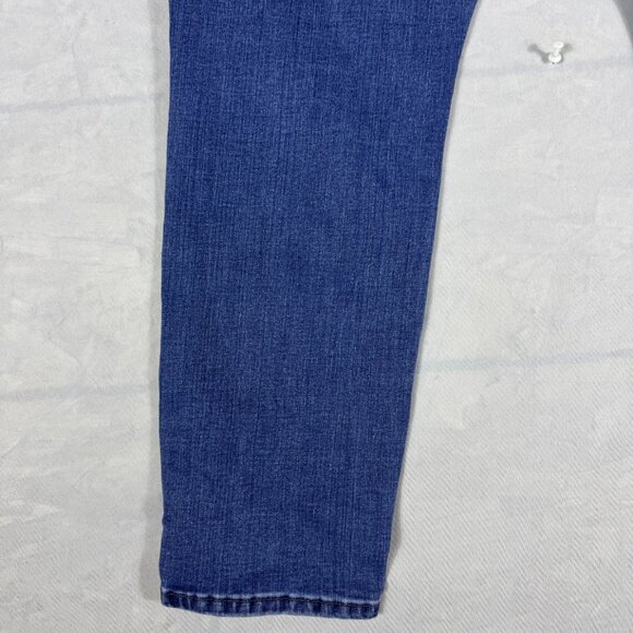Levi's Skinny Jeans Womens Blue Stretch Denim High Rise Comfort Size 18S 34x28 - Picture 8 of 16